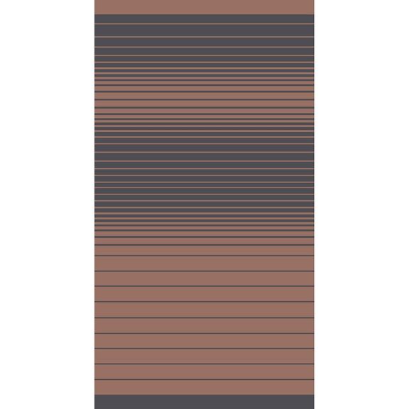 Πετσετα Θαλασσης Stripes Brown (86χ160)