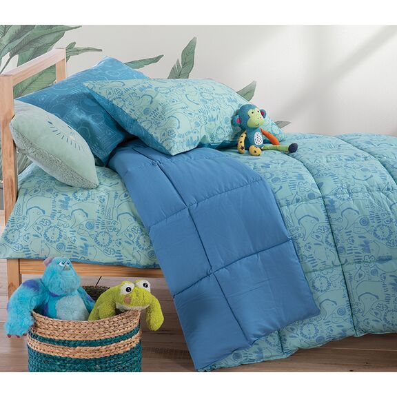 Παιδικό Πάπλωμα Μονό 160x220 nef-nef homeware jungle combo green 100% microfiber