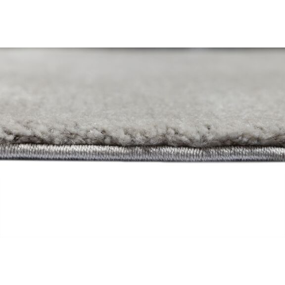 Deluxe 95 Γκρι Μοκέτα Ανάγλυφη με Ρίγες - σετ (0,70x1,50)x2 0,70x2,20 Colore Colori