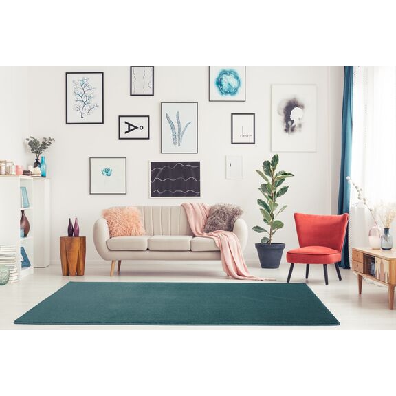 Μοκέτα Πράσινο Πετρόλ Sweet 83 - 1,40x2,00 Colore Colori