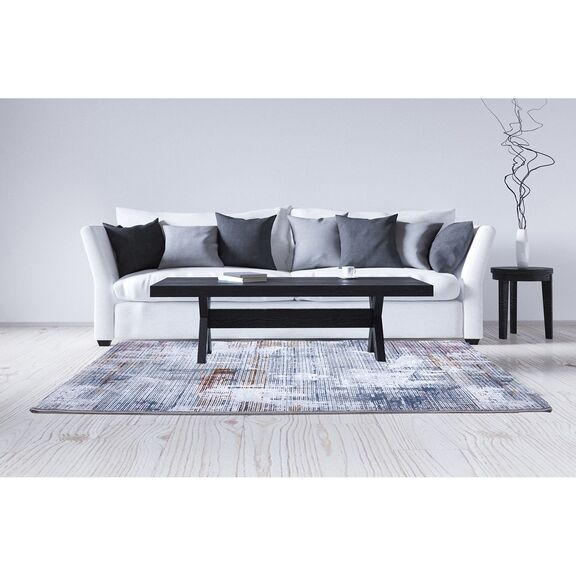 Χαλί Neva 8539/110 Μοντέρνο με Ρίγες - 3x4 Colore Colori