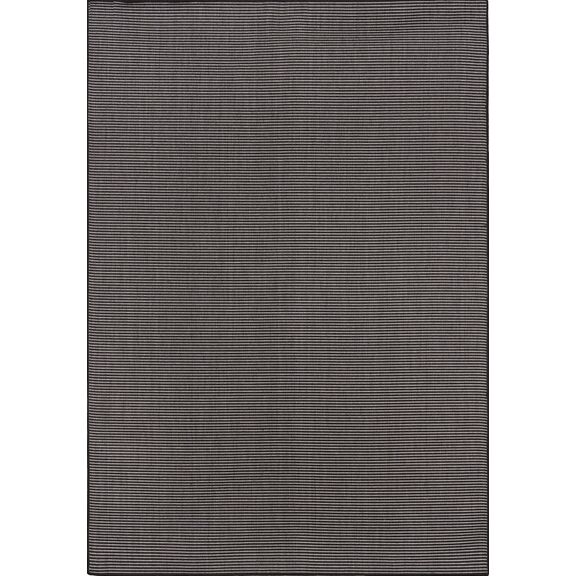 Χαλί 4 Εποχών Άσπρη Μαύρη Ψάθα Maestro 9002-90 - σετ (0,70x1,50)x2 0,70x2,20 Colore Colori
